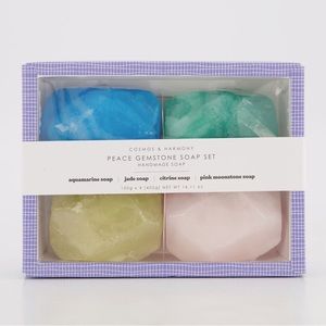 Peace Gemstone Soap Set